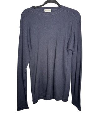 Men's Vintage Giorgio Armani Le Collezioni sweater Navy Blue Crewneck Large